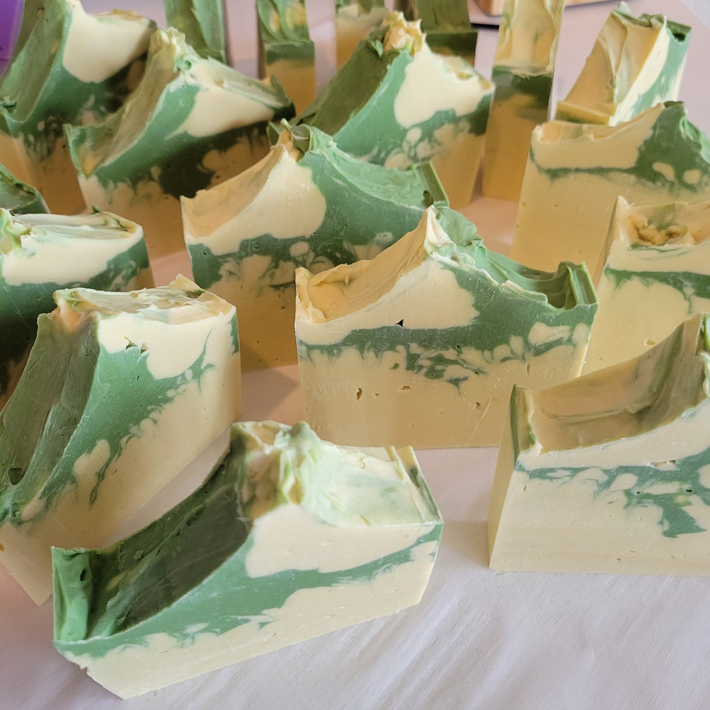 White Lily & Aloe Artisan Bar Soap