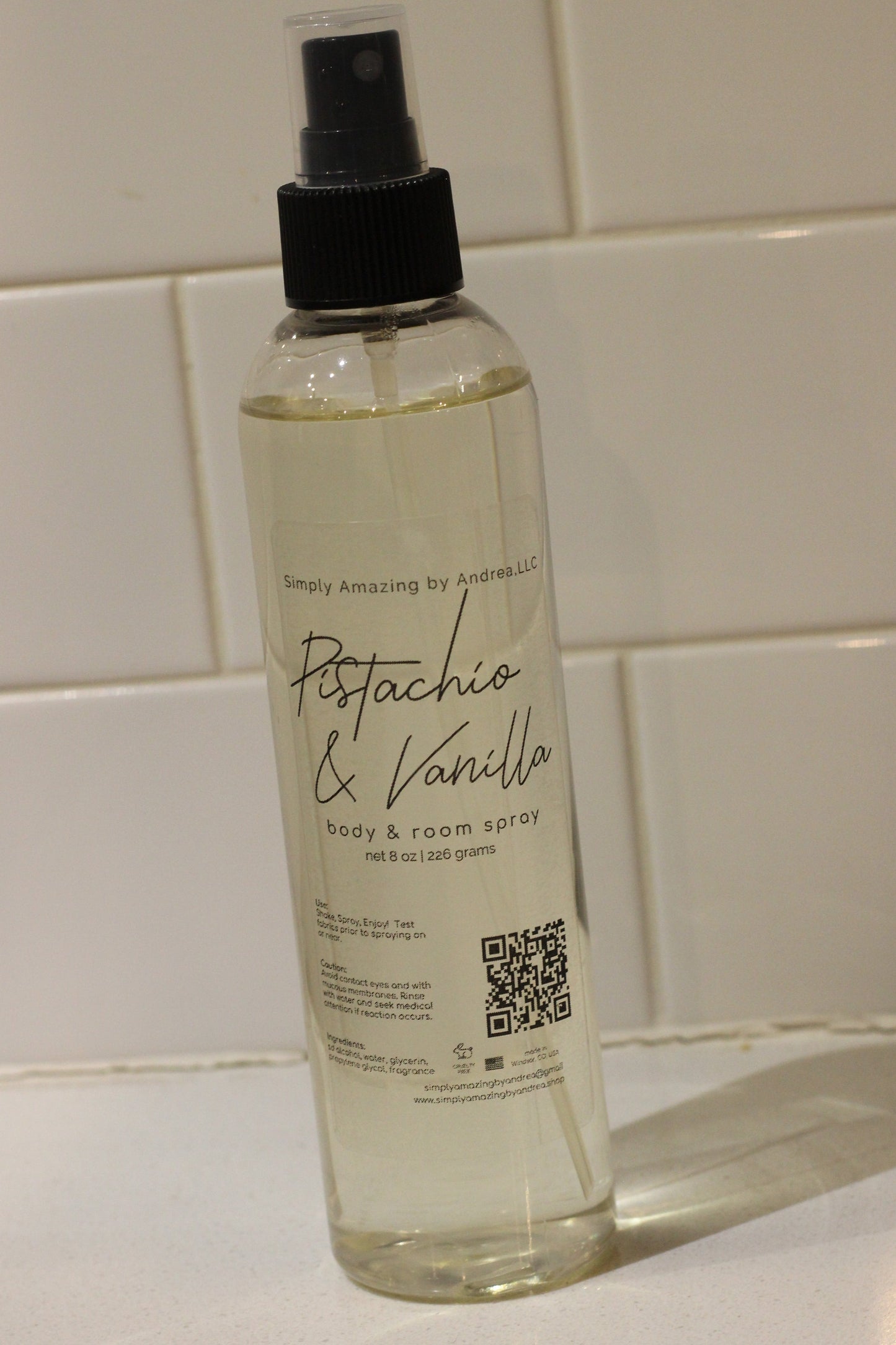Pistachio and Vanilla - Body & Room Spray