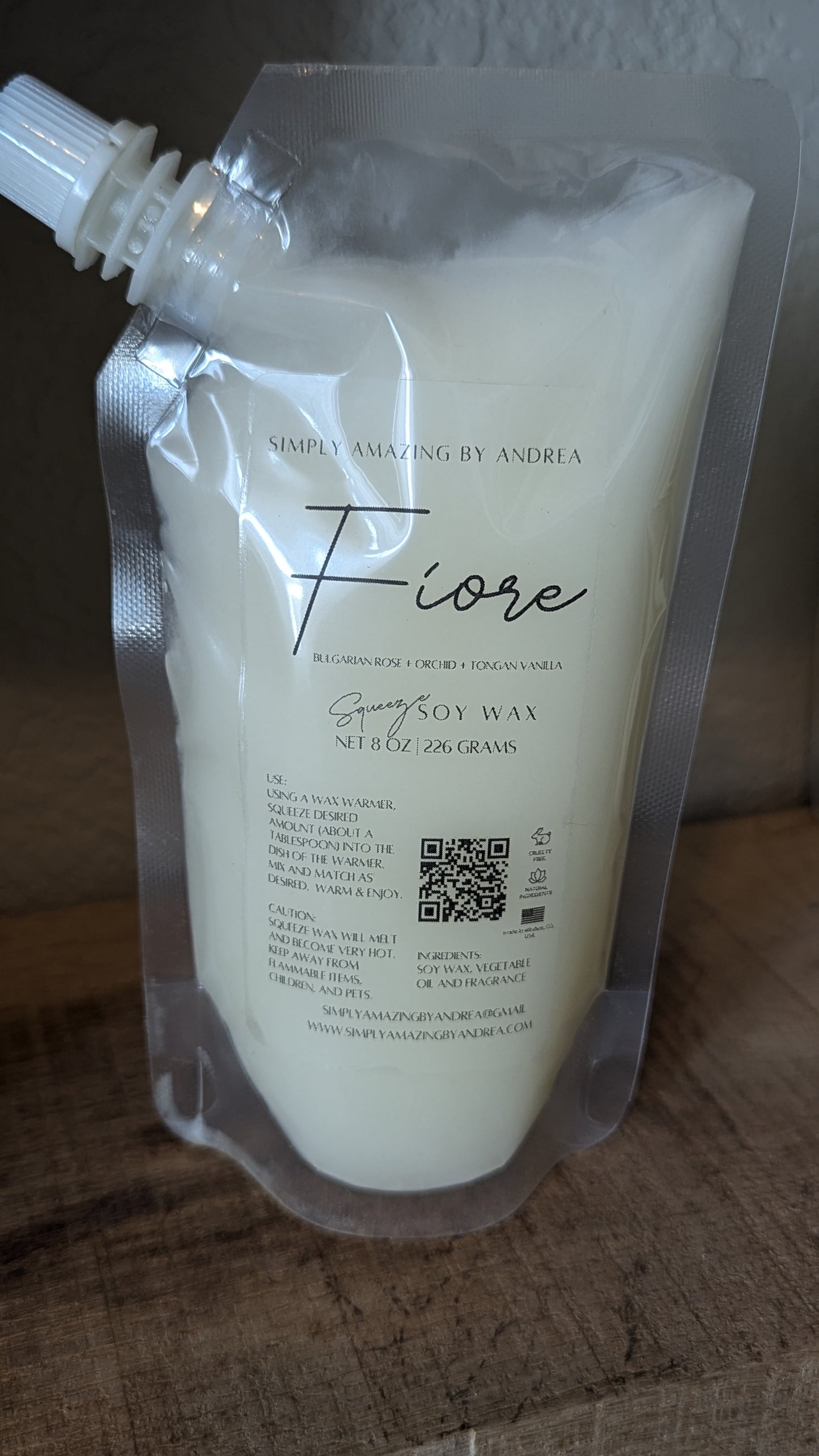 Squeeze Soy Wax - Fiore