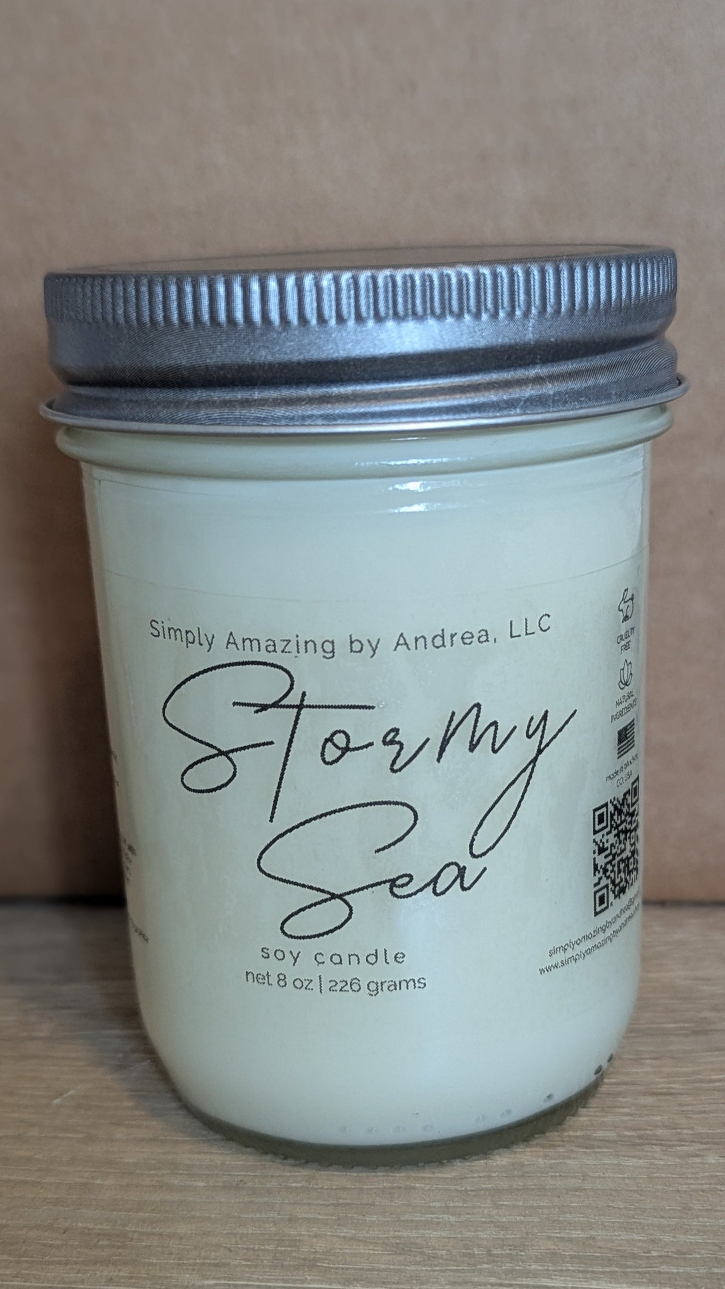 Stormy Sea Soy Candle
