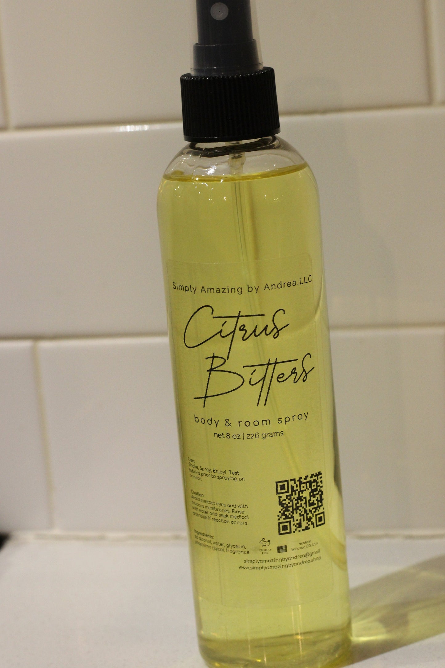 Citrus Bitters - Body & Room Spray