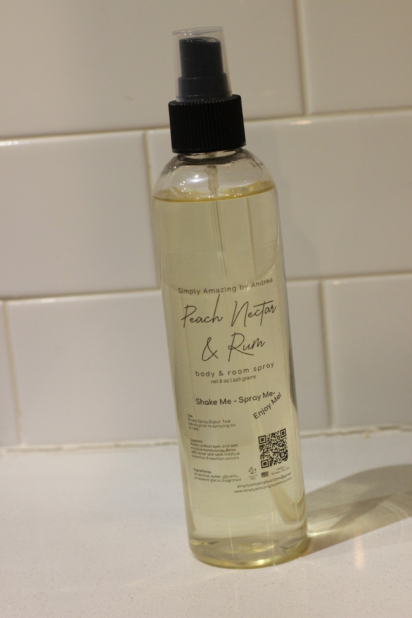 Peach Nectar & Rum - Body & Room Spray